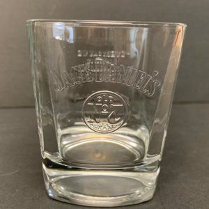 Rare Jack Daniel's Old No. 7 Etched Rock Glass